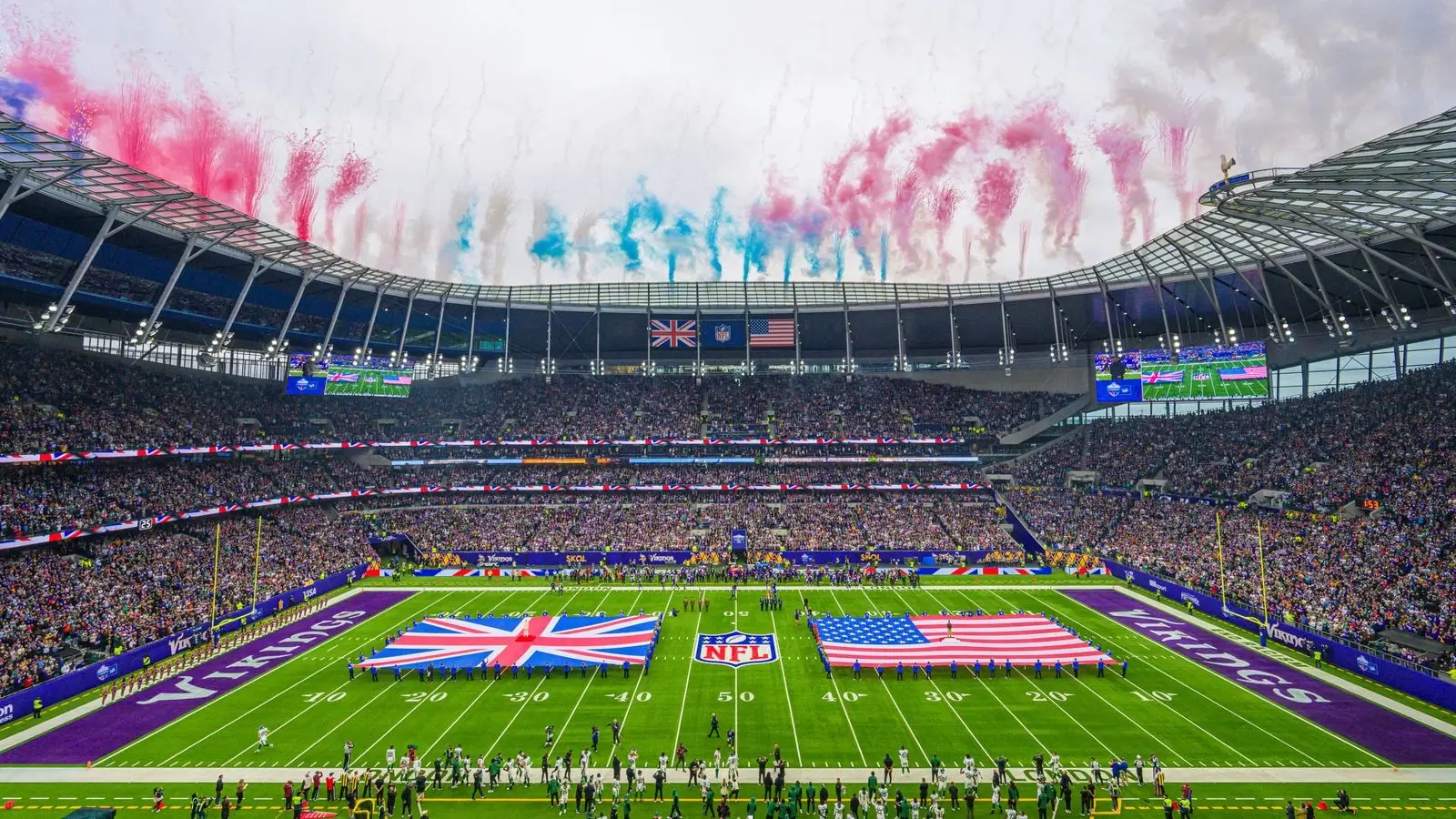 NFL London Games action